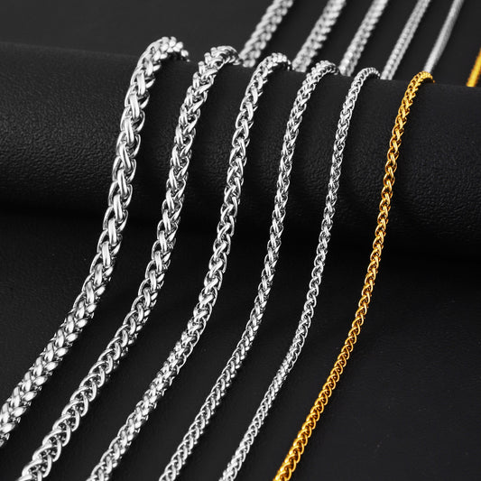 Men's Bone Chain Necklace