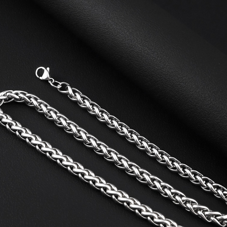 Men's Bone Chain Necklace